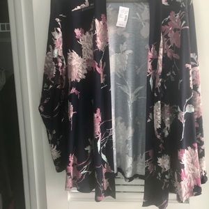 Plus size, light weight cardigan